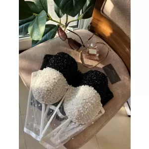 ست شورت و سوتین زنانه سنگ دوزی شده  1050